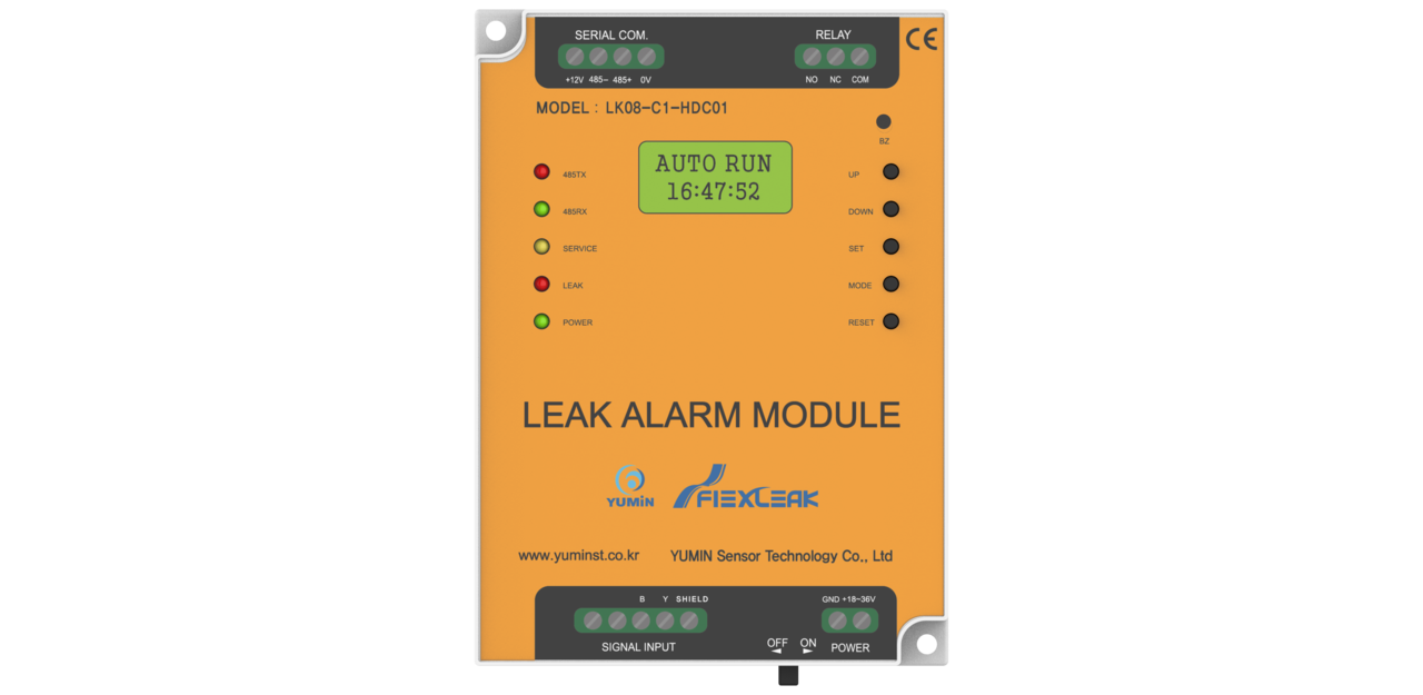 4-channel oil and organic solvent leak detection controller