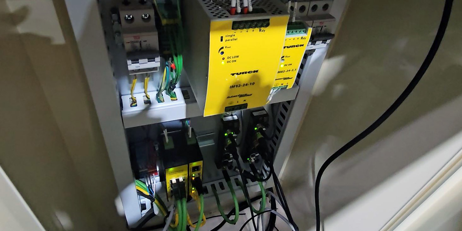 RFID controller configuration for the painting line